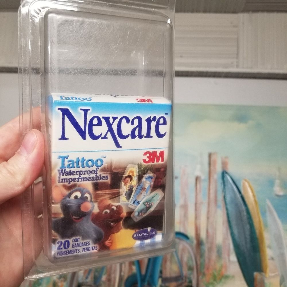 ratatouille Bandaids nexcare full box collectors tattoo